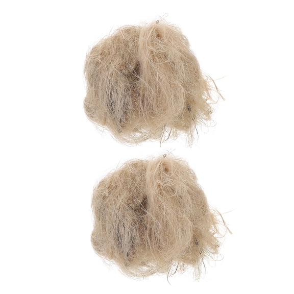 PAMINGONO Natural Bird Nesting Materials Light Brown Jute Yarn Hemp Rope Raffia Wool Cotton