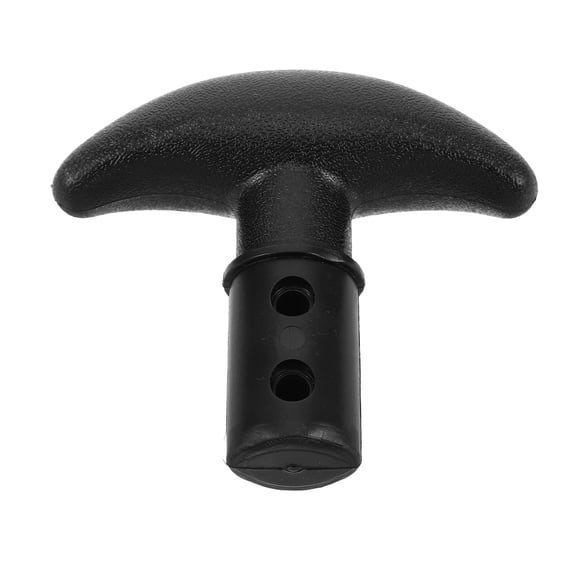 PAMINGONO Lightweight T Handle Replacement Grip for Kayak Paddle Made from Durable Black PVC Material