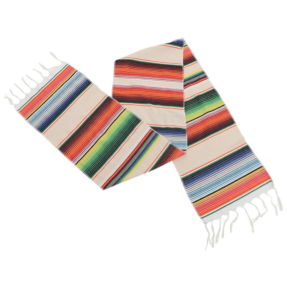 PAMINGONO Mexican Style Table Runner Elegant Tablecloth For Wear Resistant For Home Restaurant Cafe And Dining Events