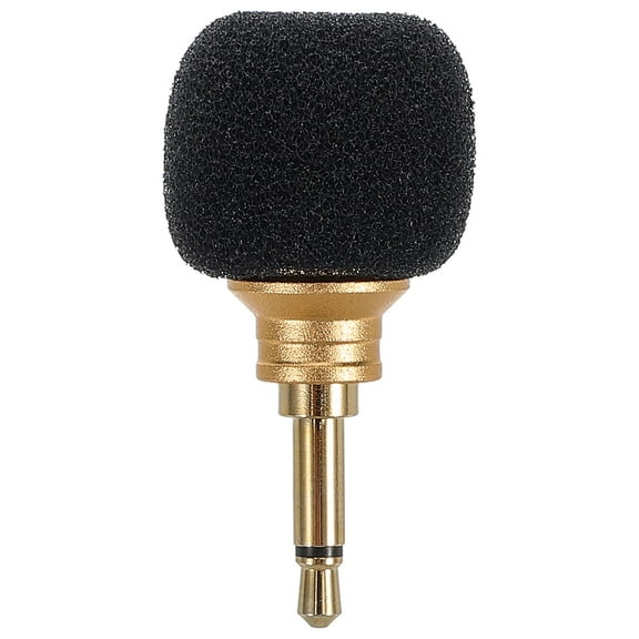PAMINGONO Portable Golden Smartphone Microphone for Singing Live Streaming and Audio Recording