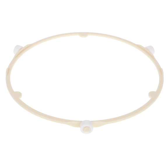 PAMINGONO White Microwave Glass Turntable with Smooth Rotation and Easy Installation, PF Material