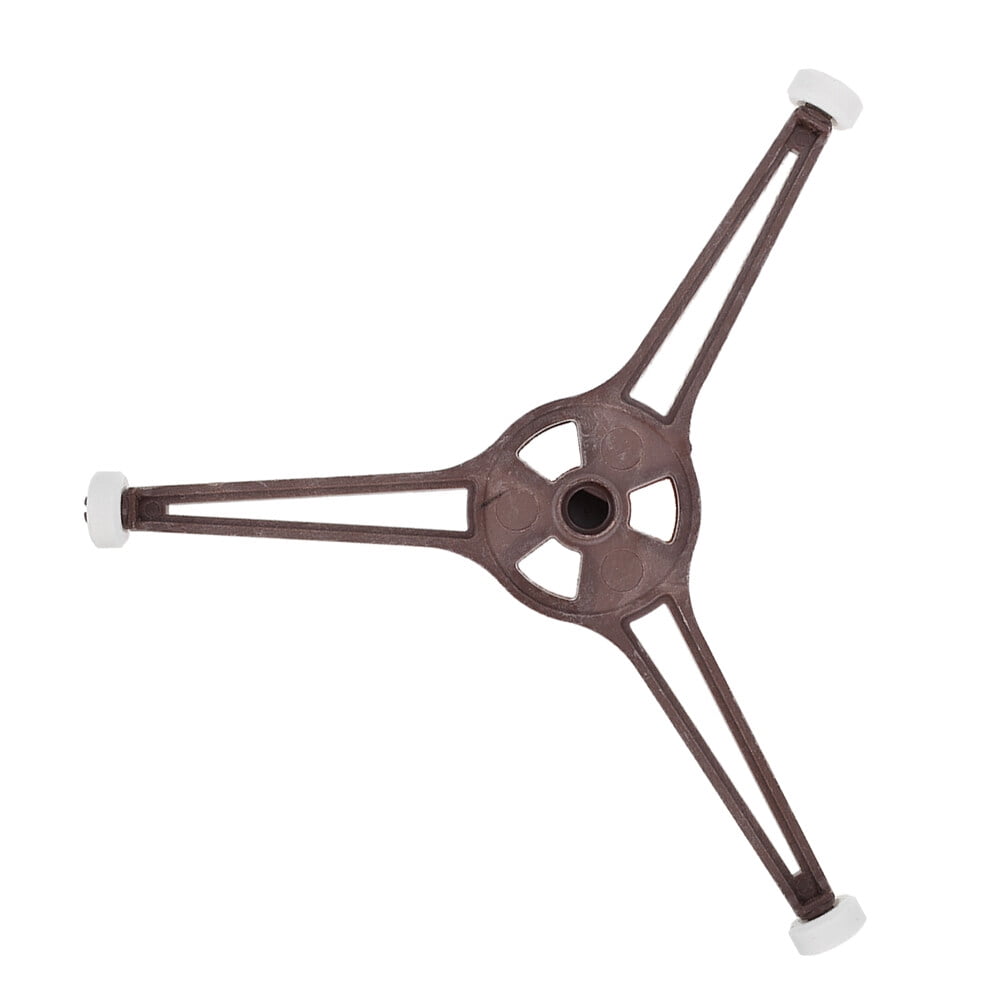 PAMINGONO Microwave Parts Turntable 1Pcs Round Plastic for Microwave Oven High Temperature Resistance