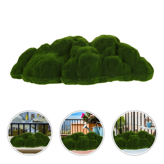 PAMINGONO Realistic Artificial Moss for Indoor Window Display, Terrarium Decoration, Garden Accessories and Home Decor