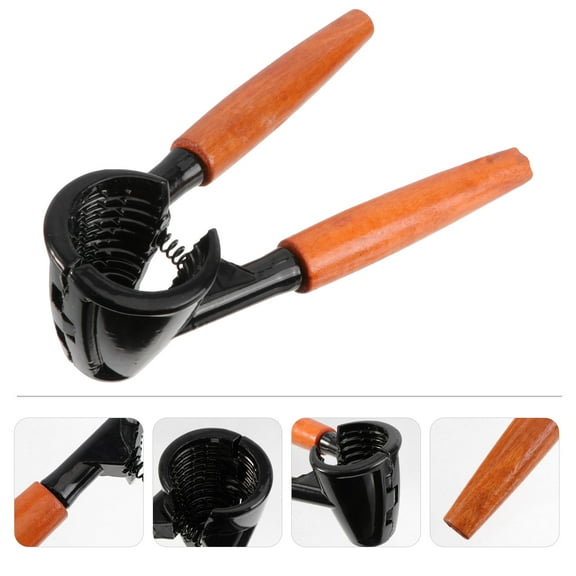 PAMINGONO Nut Cracker Plier 1Set for Kitchen Use to Crack Pecans and Almonds Featuring a Design