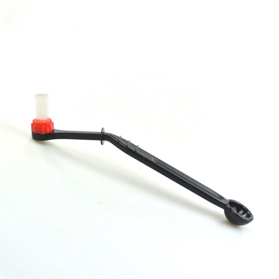 PAMINGONO Nylon Cleaning Brush 1Set With Angled Head Perfect For Espresso Machine Care And Maintenance