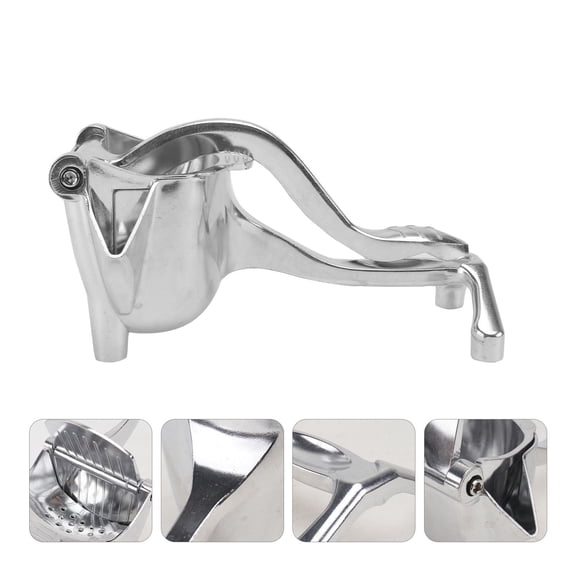 PAMINGONO Manual Citrus Juicer - Plated Aluminum Alloy Fruit Squeezer for Kitchen and Home Use