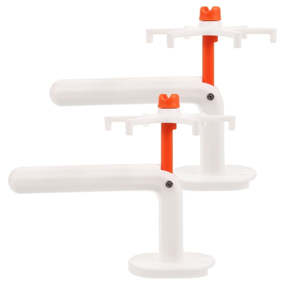 PAMINGONO Kitchen Storage Rack Key Holder Plastic No Punching Friends Kitchen Use 2Pcs