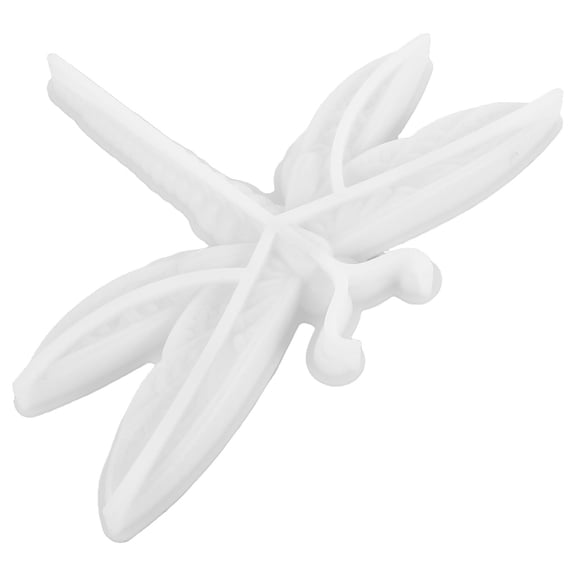 PAMINGONO Dragonfly Shape Silicone Mold for Epoxy Resin and Plaster Versatile DIY Craft White