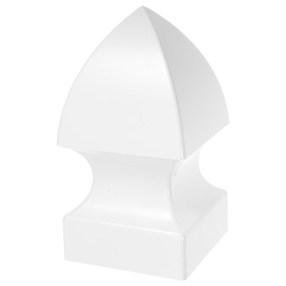 PAMINGONO PVC Square Fence Cap Cover, Easy-Install Replacement Part for Post and Column