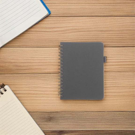PAMINGONO Personal A6 Address Notebook in Grey with Alphabet Tabs for Phone Numbers and Notes