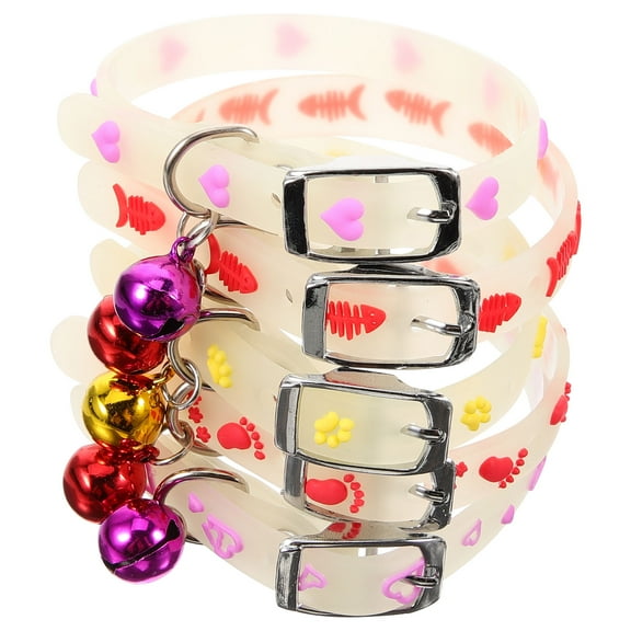 PAMINGONO Pet Accessories Assorted Color 5Pcs 12X0.6X0.3In