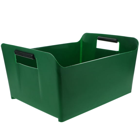 PAMINGONO Stylish Green Plastic Beer Crate Easy to Carry for Home and Outdoor