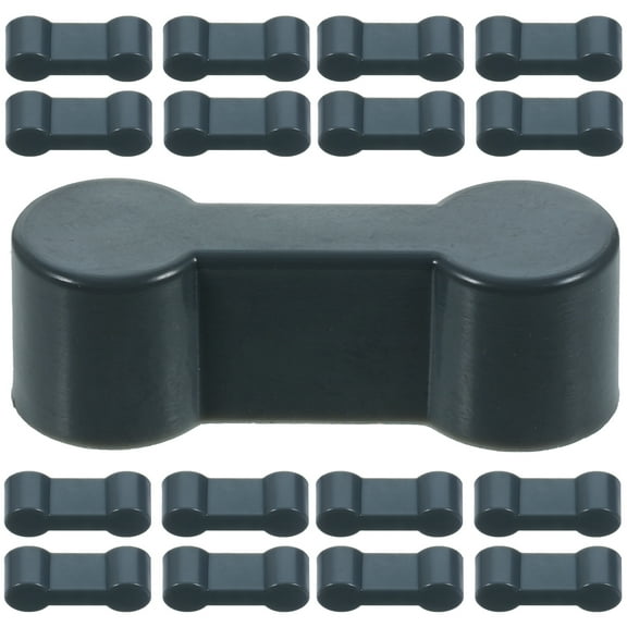 PAMINGONO Plastic Train Track Holders 20Pcs For Toy Train Set In Living Room And Backyard