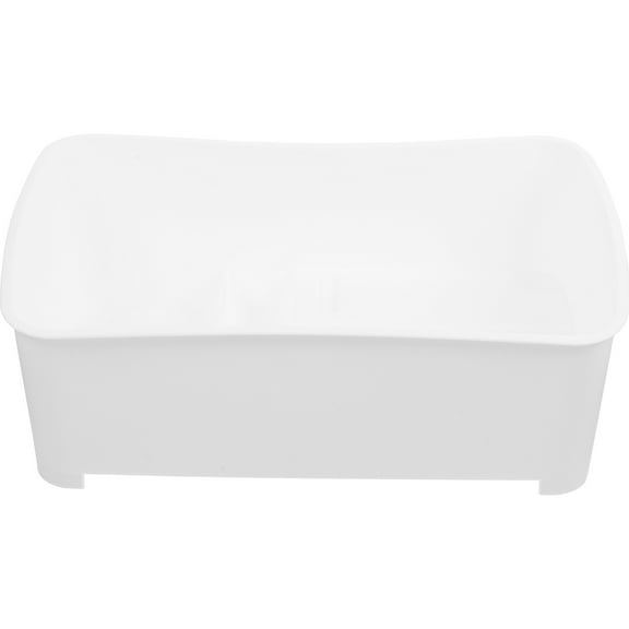 PAMINGONO Plastic Turtle Habitat 1Pcs White Turtle Tank Aquarium for Reptile Habitat 32X21X12.5Cm