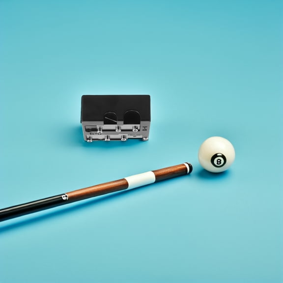 PAMINGONO Pool Cue Tip Shaper Tool Multifunctional 12 in 1 Billiard Stick Repairer for Precise Shot Accuracy