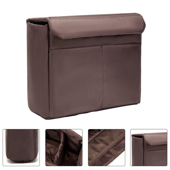 PAMINGONO Portable Camera Liner Pouch, Nylon Mirrorless Camera Insert Bag with Extra Pockets for Travel Gear