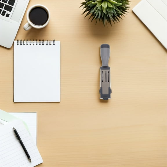 PAMINGONO Portable Date Stamper Handheld Date Rolling Stamp for Office and File Use