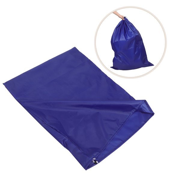 PAMINGONO Portable Drawstring Laundry Bag, Oxford Cloth Sack for Clothes and Garment Storage