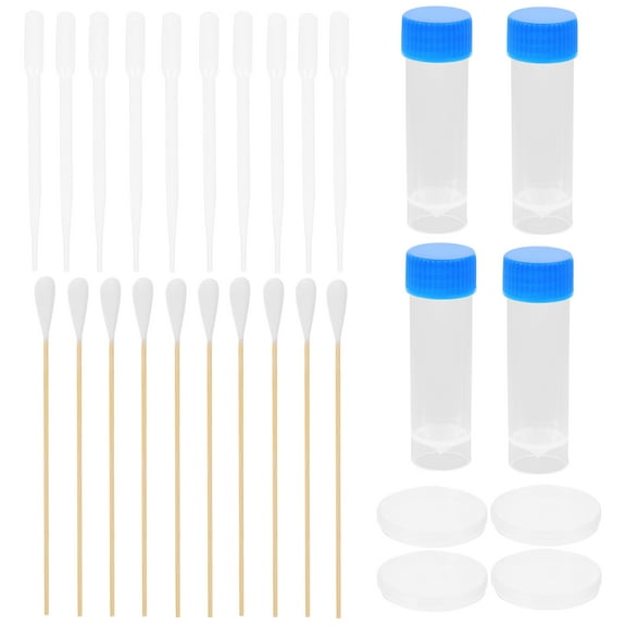 PAMINGONO Tissue Culture Agar Plates Kit with Plastic Base for Precise Lab and Microbiology Results