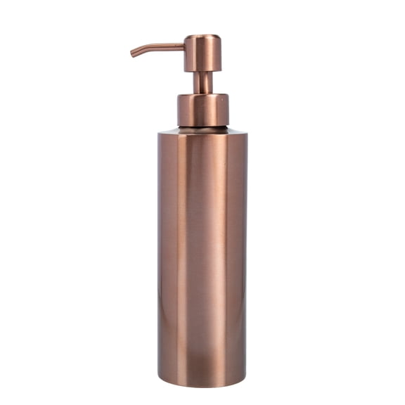 PAMINGONO Lotion Dispenser 304 Stainless Steel Golden Airtightness 1Set 8.3x2.2in