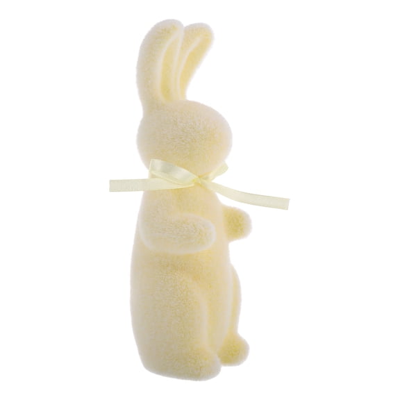 PAMINGONO Rabbit Garden Statue Cute Rabbit Figurine Foam Decorative Garden Decoration 1Pcs