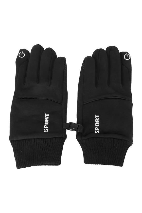 Racing Gloves 1 Pair Nonslip Palm Touch Screen Compatible For Winter Outdoor Activities Men