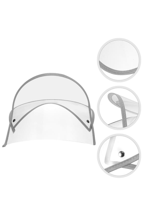 Rain Accessories Cowboy Hat Rain Cover Transparent Plastic 1Pcs Protects From Rain Outdoor Travel