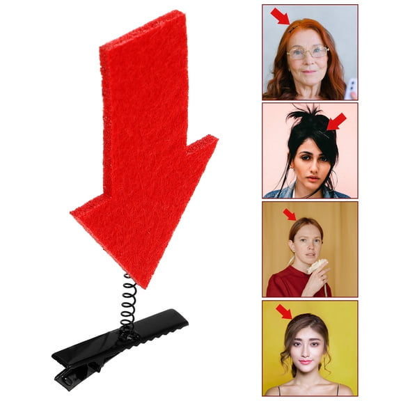 PAMINGONO Red Metal Arrows Clips 10Pcs Decorative For Women Everyday Wear And Performance