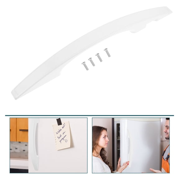 PAMINGONO Durable Silver ABS Freezer Handle Easy Installation Smooth Operation