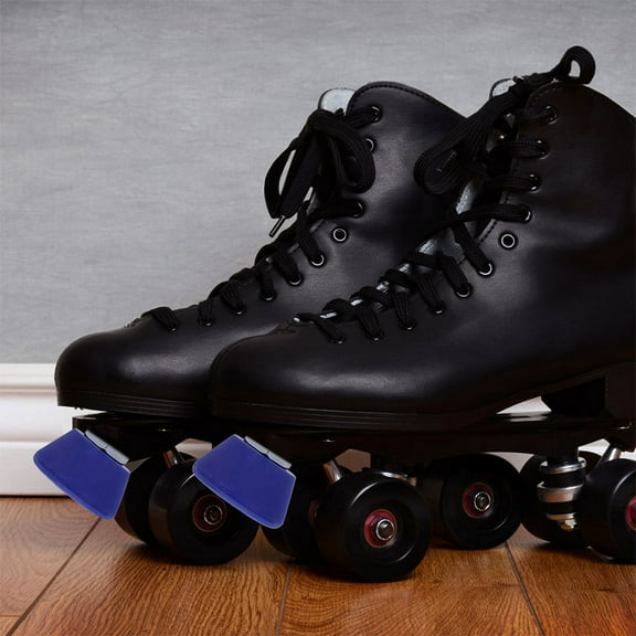 PAMINGONO 2-Pack Round Toe Stop Plugs for Roller Skates, Braking Accessories, Size 5.30X4.90X4.90cm for Skaters