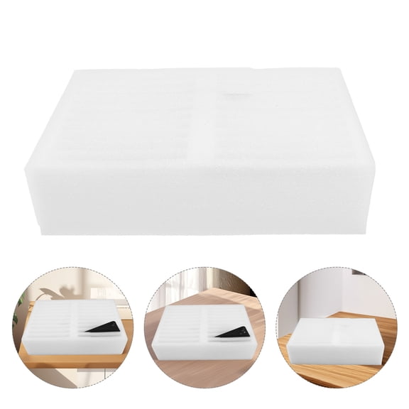 PAMINGONO White Shockproof Foam Sheets, Cuttable Padding for Phone Packaging, Shipping Inserts, Protective Cushioning Material