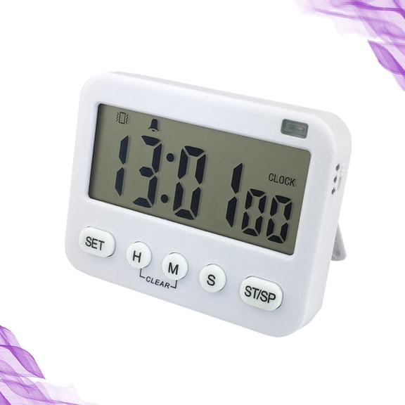 PAMINGONO Student Timer Digital Clock for Cooking Exercise and Games with Large Screen