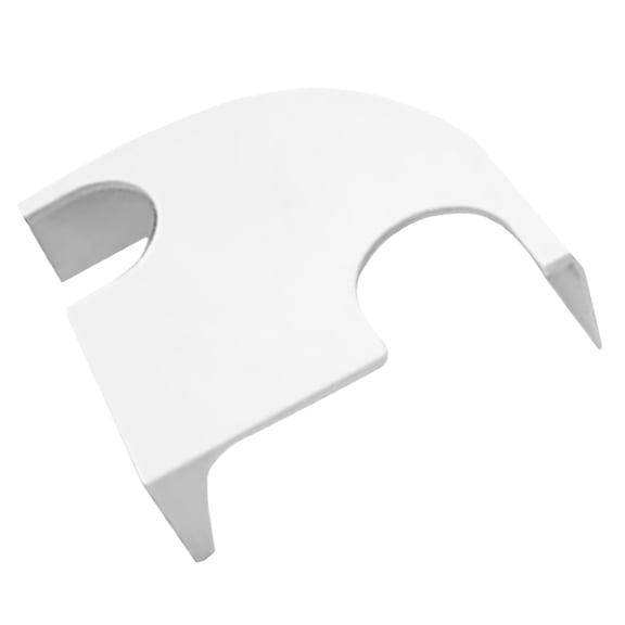 PAMINGONO Aquarium Shelter House Hiding Cave for Fish and Shrimp Decor 1 Pcs White Color