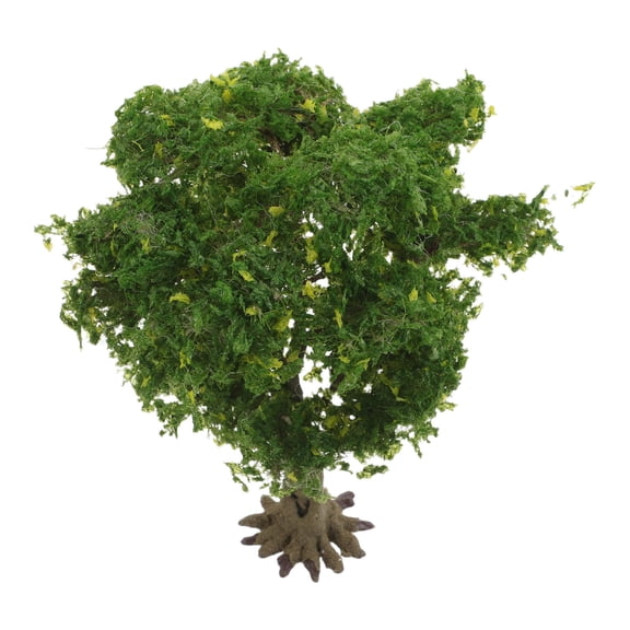 PAMINGONO Green Plastic Model Trees for Landscape Design, Craft Projects, Dioramas, and Decorative Use