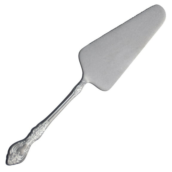 PAMINGONO Stainless Steel Cake Server with Comfortable Handle for Home Use Ideal for Parties and Restaurants Silver