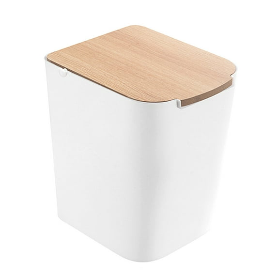 PAMINGONO Storage Bin With Lid 1Pc White Plastic For Home Furniture Use