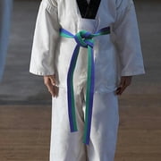PAMINGONO Taekwondo Belt Martial Art Belt Green .2m for Karate and Martial Arts Practice