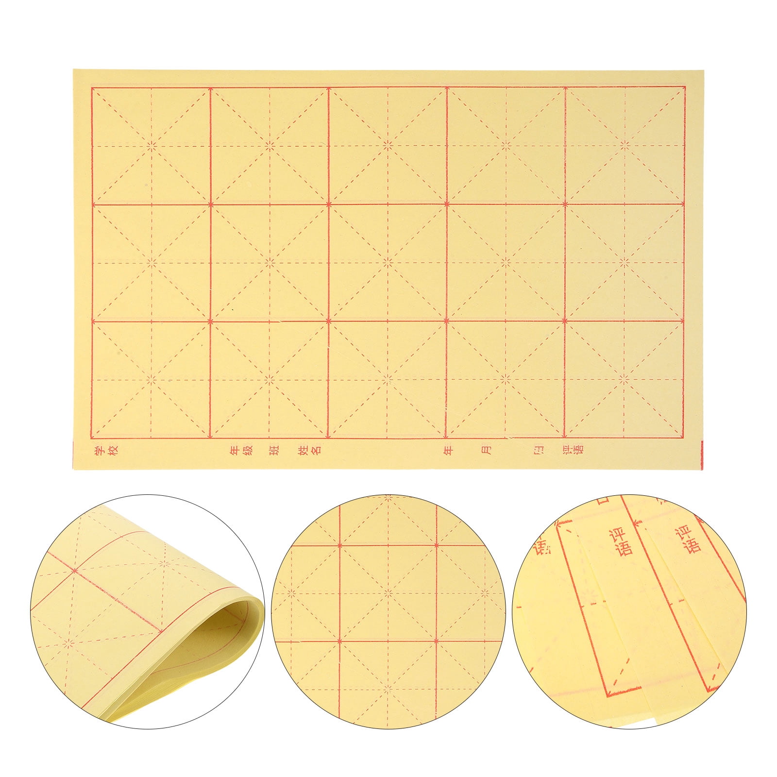 Writing In Rice PAMINGONO Traditional Chinese Paper, 90 Sheets Portable Rice Paper for ...