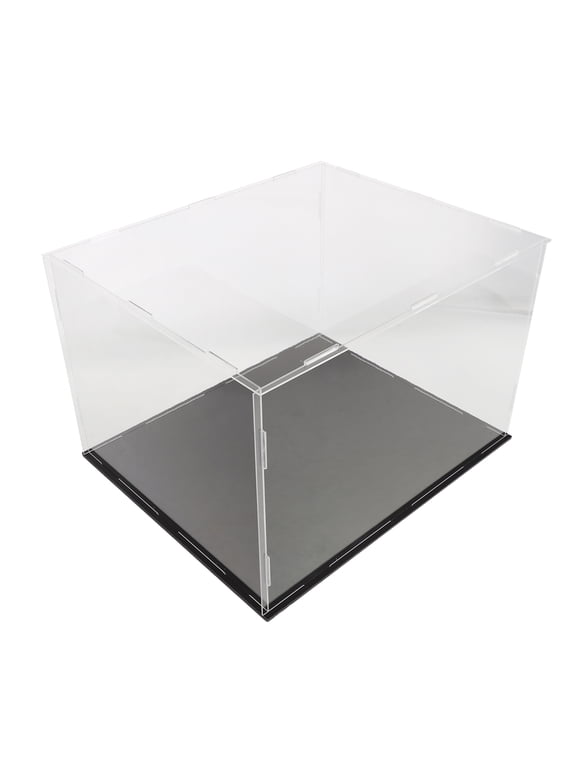 Clear Baseball Cap Display Case, Transparent Hat Storage Box for Collectors, Universal Fit Protective Cover