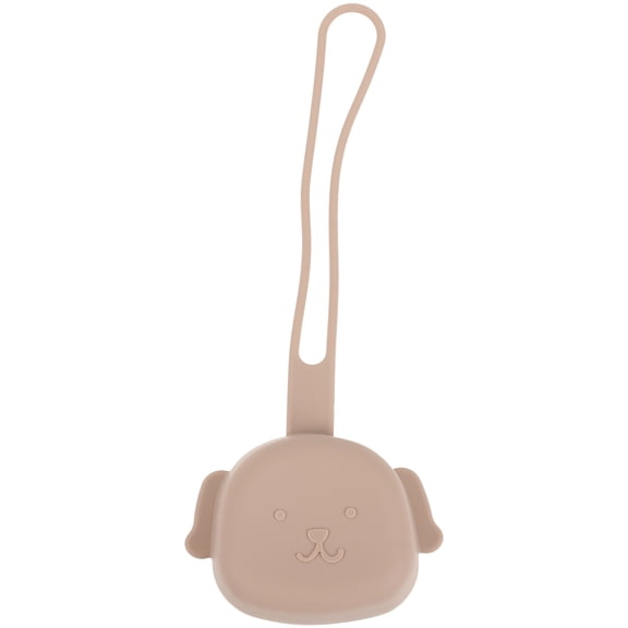 PAMINGONO Travel Pacifier Container in Compact Design for Easy Carrying 1PCS Sand 8.25X2.95X1.77in