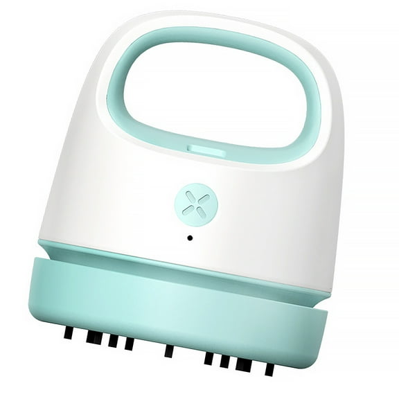 PAMINGONO Mini Desktop Vacuum Cleaner Blue 1Pack Electronic Components