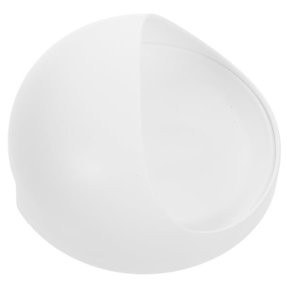 PAMINGONO Wall Mounted Remote Holder Storage Box White 1Pcs 4.1X4.1X2.4in PP