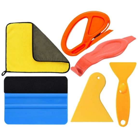 PAMINGONO 1Set Portable Wallpaper Installation Tool Kit with Scraper and Smoothing Tools