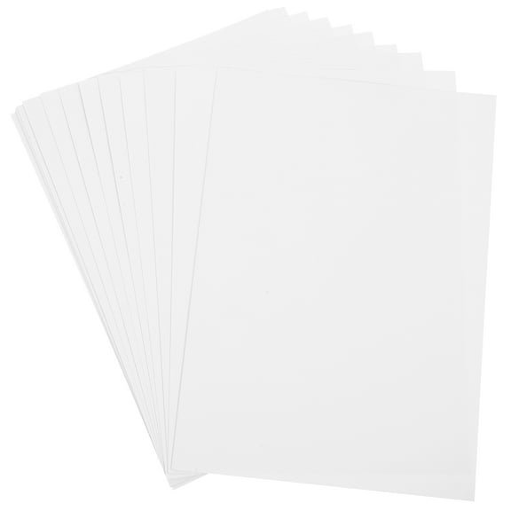 PAMINGONO White Simple Color Design Card Paper 40Pcs for Handmade Origami Diy Crafts 11.7X8.3In