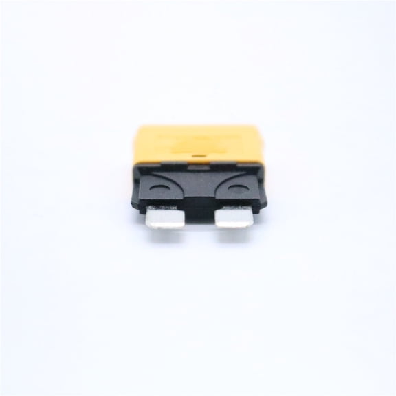 PAMINGONO Yellow Resettable Blade Fuse with Tin-Plated Brass Terminal for Low Voltage Electrical Wiring Systems