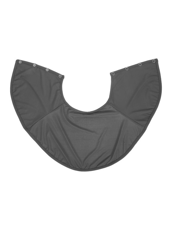 Uv Shoulder Wrap Dark Grey Sunscreen Shawl Stylish and Breathable for Summer