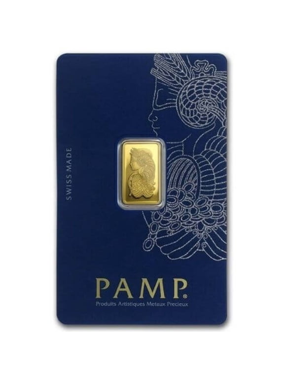 2.5 Gram Gold Bar - Lady Fortuna 0.9999