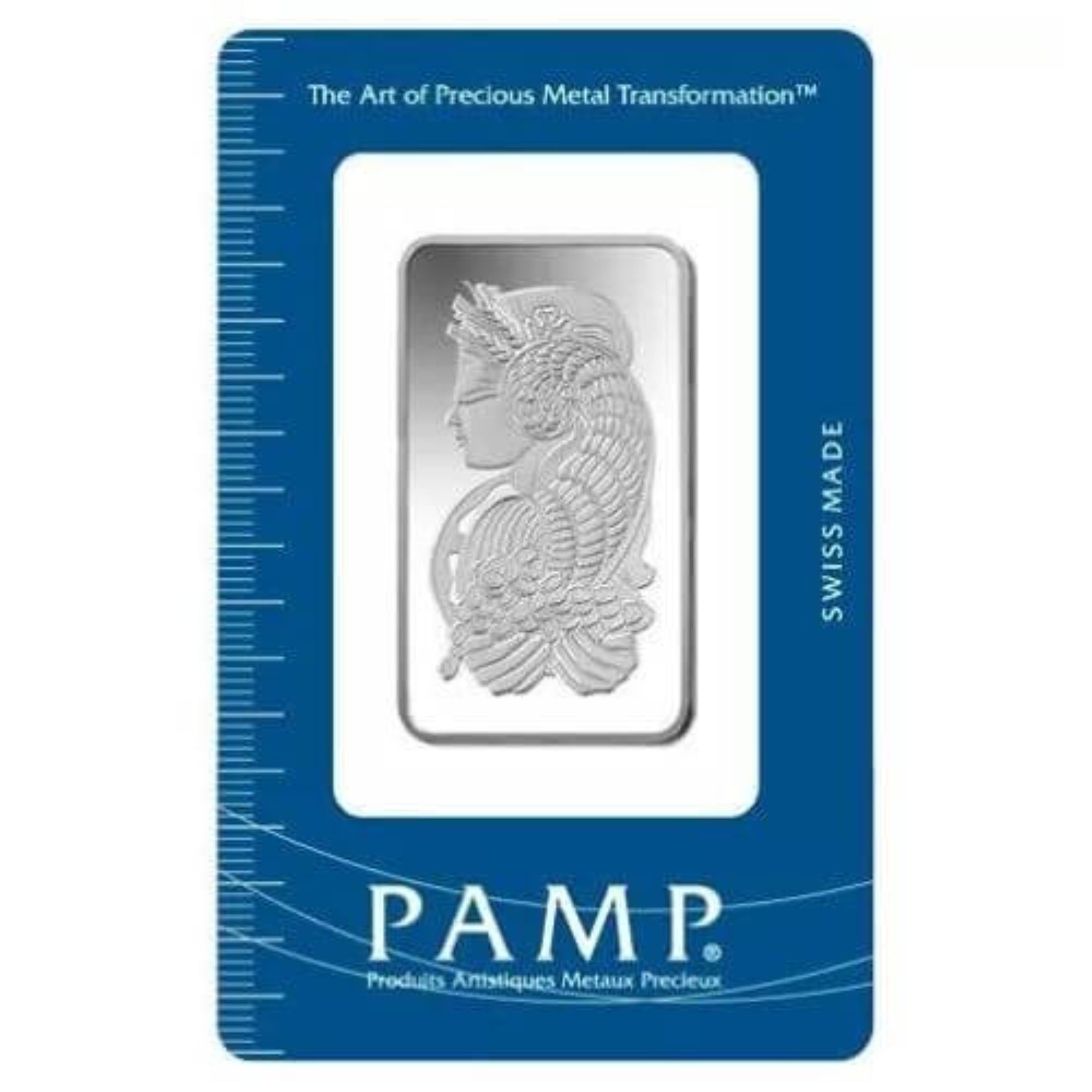 PAMP SUISSE Silver Bar - Lady Fortuna Fine (F) 1 oz