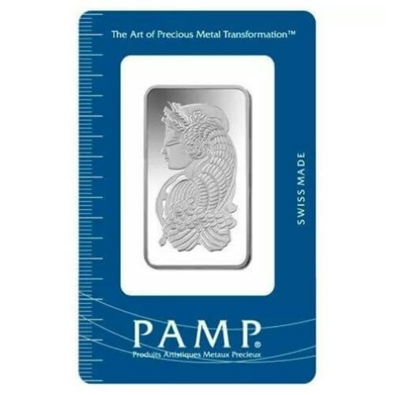 PAMP Suisse Silver Bar - Lady Fortuna Fine (F) 1 oz