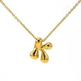 thumbnail image 1 of PAMTIER A to Z Bubble Letter Necklace for Women Chunky Gold Balloon Initial Pendant Necklaces Cute Trendy Alphabet Charm Jewelry Letters K, 1 of 3